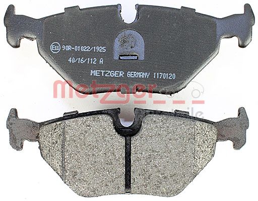 METZGER 1170120 Bremsbelagsatz, Scheibenbremse